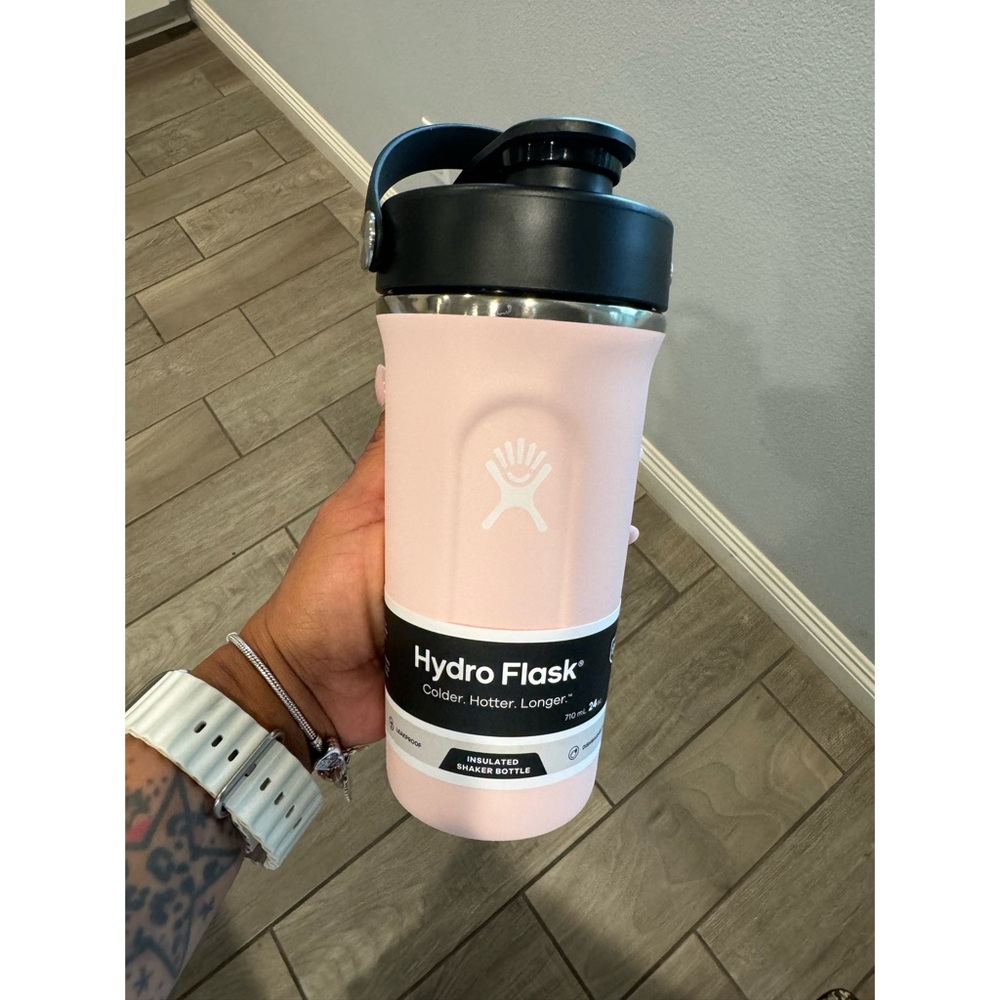 Hydro Flask Pink Shaker Bottle